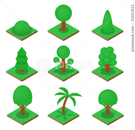 Isometric trees set 32052621