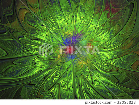 Abstract fractal image Abstract fractal image 32053828