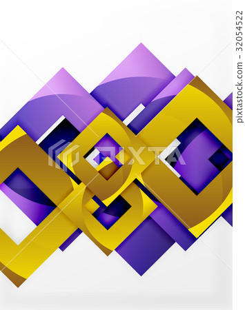 Vector square template background 32054522
