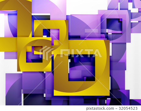 Vector square template background 32054523
