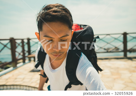 backpacker, backpackers, male 32055926