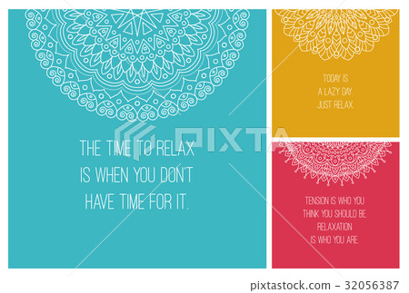 Mandala national ornament. set Vector 32056387