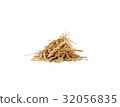 isolated Straw Dry hay 32056835