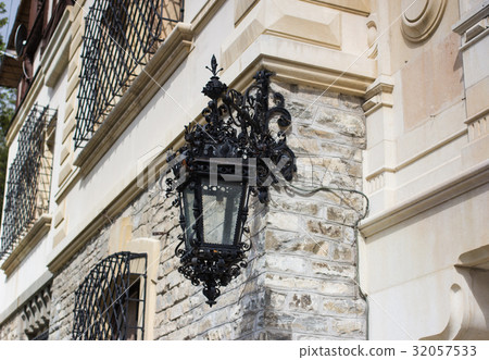 old vintage forged lantern 32057533