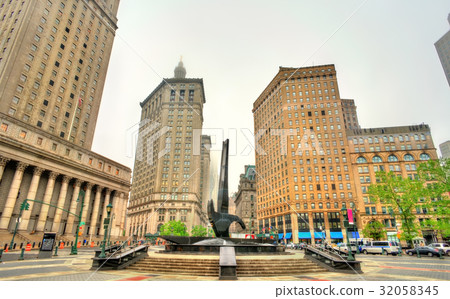 Foley Square in Manhattan, New York City Foley Square in Manhattan, New York City 32058345