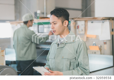 工廠 男人 男 32059558