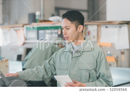 工廠 男人 男 32059568