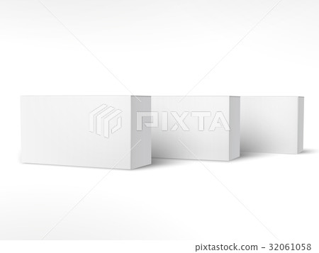 blank boxes design - Stock Illustration [32061058] - PIXTA