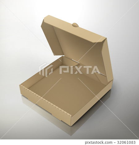 blank pizza box 32061083