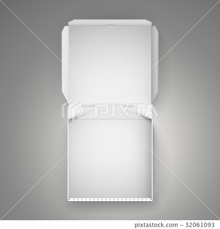 blank pizza box 32061093