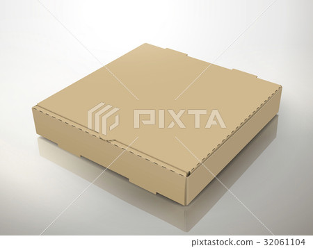 blank pizza box 32061104