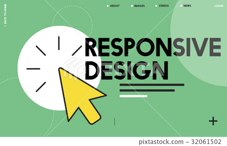 Web development mouse pointer cursor graphic - Stock Illustration ...