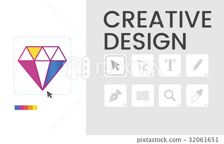 Graphic Design Icon Creative Style Graphic Design Icon Creative Style 32061651