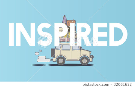 Illustration of discovery journey road trip traveling Illustration of discovery journey road trip traveling 32061652