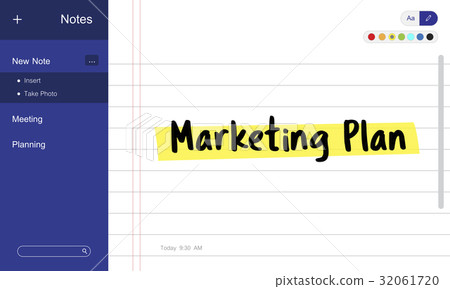 Target Notes Design Business Note Target Mission Concept - Stock Illustration [32061720 ...