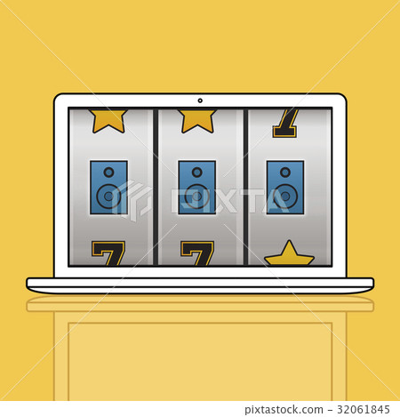 Slot Machine Game Music Symbols 32061845