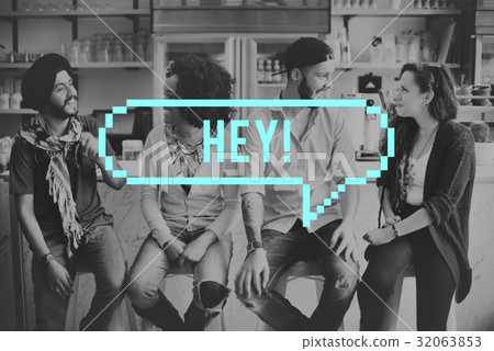 Chat Message Speech Bubble Communication Chat Message Speech Bubble Communication 32063853