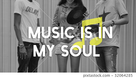 Listen Music Entertain Melody Harmony 32064285