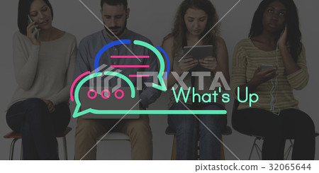 Communication Connection Speech Bubble Concept 32065644