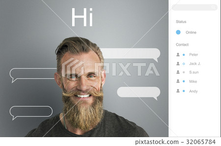 Chat Message Talk Connect Notification Word Chat Message Talk Connect Notification Word 32065784