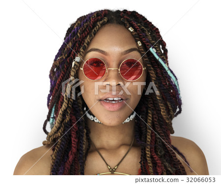 African Descent Female Dreadlock Hipster 32066053