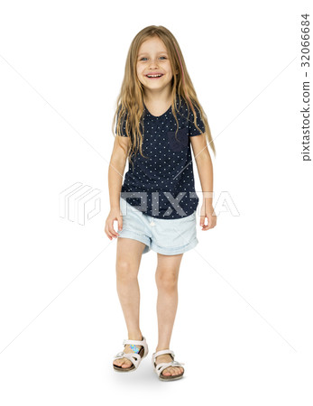 Young caucasian girl in a shoot 32066684
