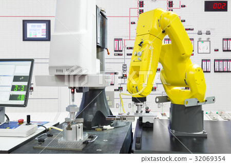 Automated robotic picking automotive part industry Automated robotic picking automotive part industry 32069354