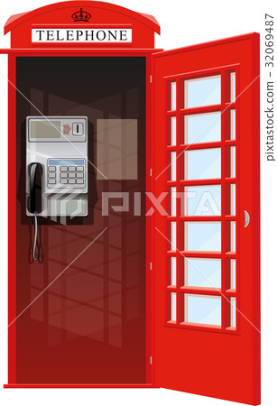 London Telephone Booth London Telephone Booth 32069487