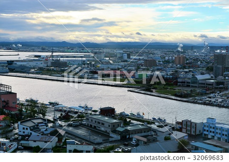 The streets of Kushiro Kushiro River Kushiro Port 32069683