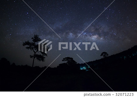Milky Way at Phu Hin Rong Kla National Park Milky Way at Phu Hin Rong Kla National Park 32071223