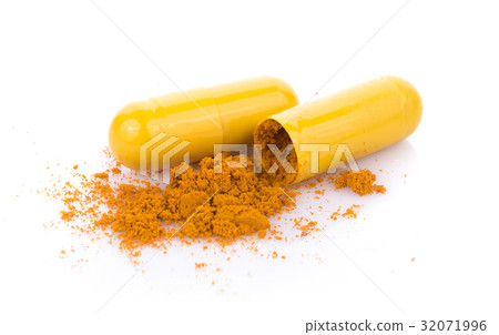 pills capsules isolated on white background pills capsules isolated on white background 32071996