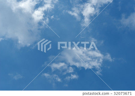 明亮 光輝 藍天白雲 32073671