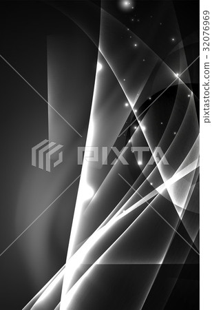 Vector polar lights concept background Vector polar lights concept background 32076969