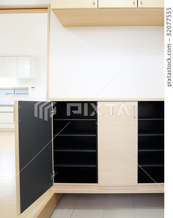 Newly built housing entrance Newly built housing entrance 32077555