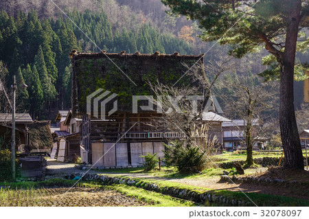 Wooden houses in Historic Villages of Shirakawa-go 32078097
