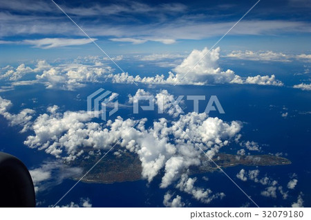 Kagoshima ken Oshima gun Okinoerabujima aerial photograph Kagoshima ken Oshima gun Okinoerabujima aerial photograph 32079180