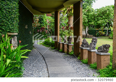 God statue in Bali, Indonesia 32079460