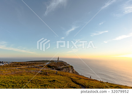 Cape of Loka at sunset - Portugal 32079952