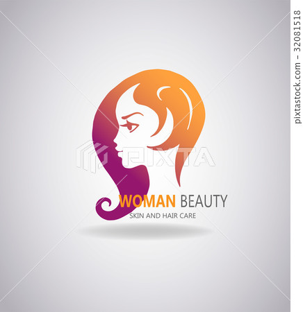 Girls portrait with long hair 32081518