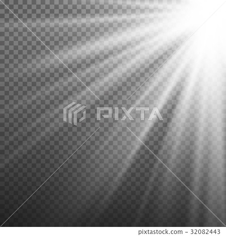 Light Effect Vector. Rays Burst Light. Isolated On Light Effect Vector. Rays Burst Light. Isolated On 32082443