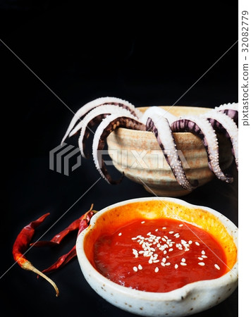 Sannakji octopus korean food Sannakji octopus korean food 32082779