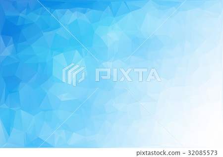 Blue Polygonal Mosaic Background Blue Polygonal Mosaic Background 32085573
