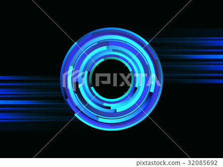 circle spiral line abstract background 32085692