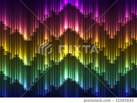 digital aurora abstract background digital aurora abstract background 32085693