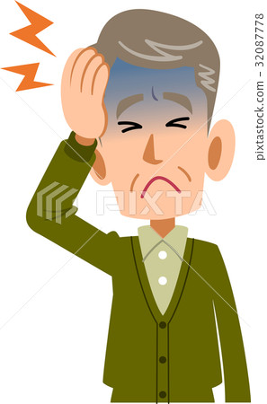 疾病男性老年人頭痛上半身上身 32087778