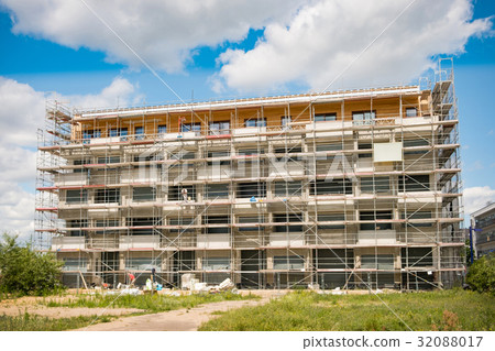 new building under construction - building site,  32088017