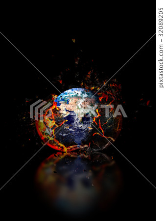 Image reborn from old earth to new earth Image reborn from old earth to new earth 32089205