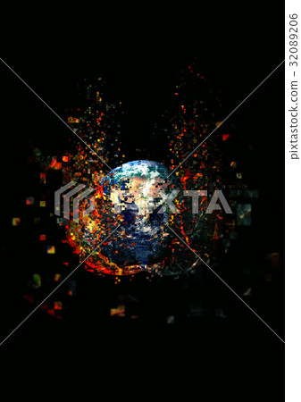 Image reborn from old earth to new earth 32089206