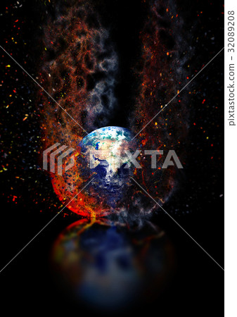 圖像從舊地球重生到新地球 32089208