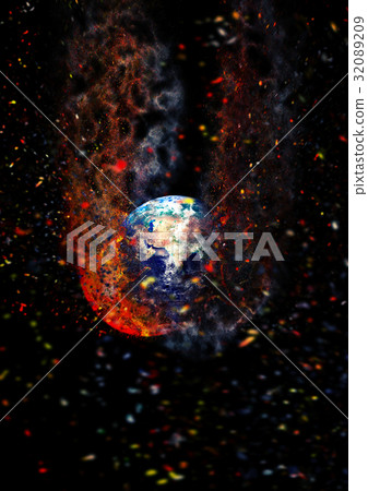 圖像從舊地球重生到新地球 32089209